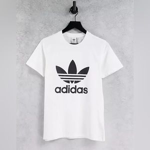 Adidas Logo White T-shirt